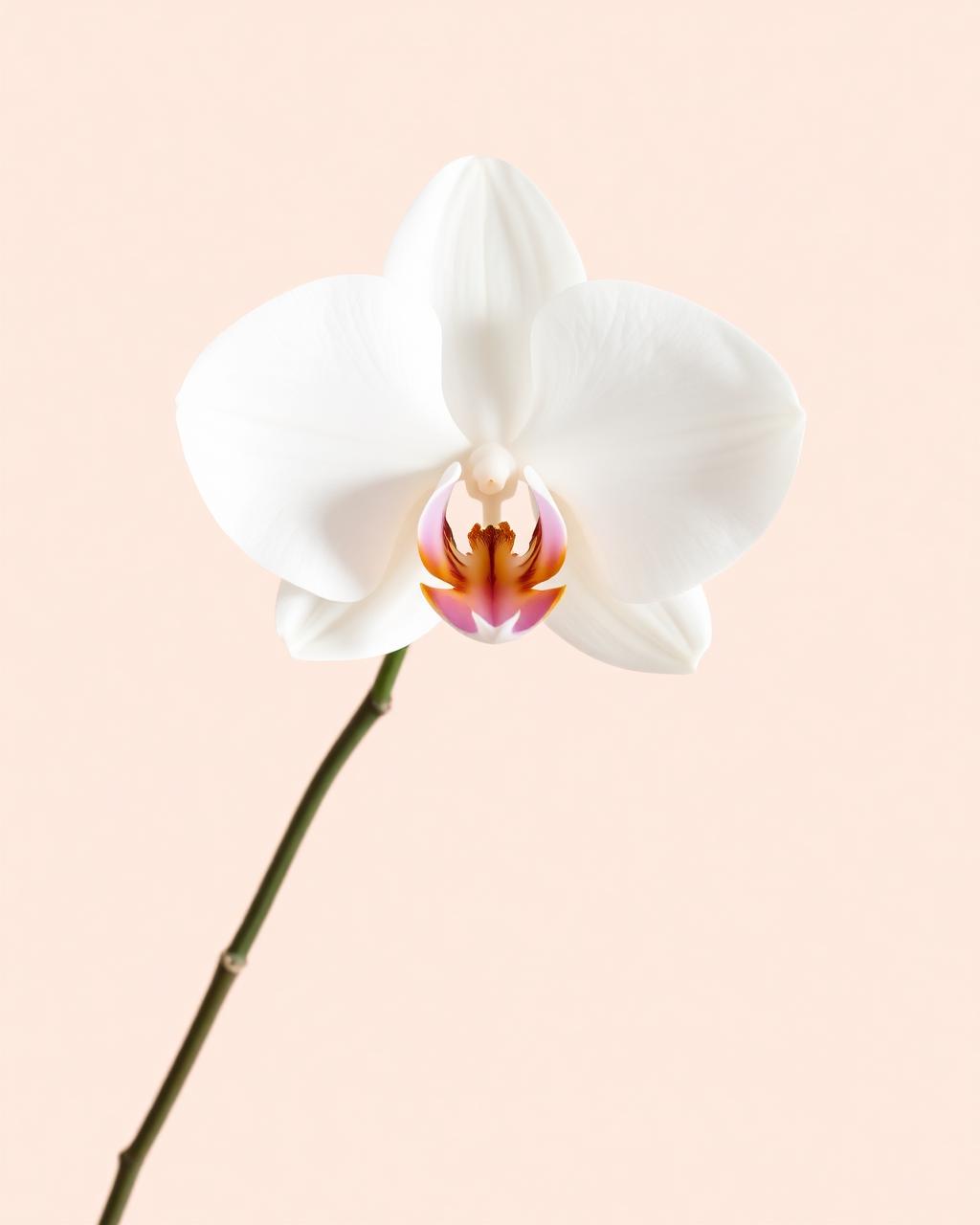 White orchid — symbol of restoration